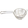 Canasto Freir Malla Gruesa Inox Rdo Ø24Cmx14Cm