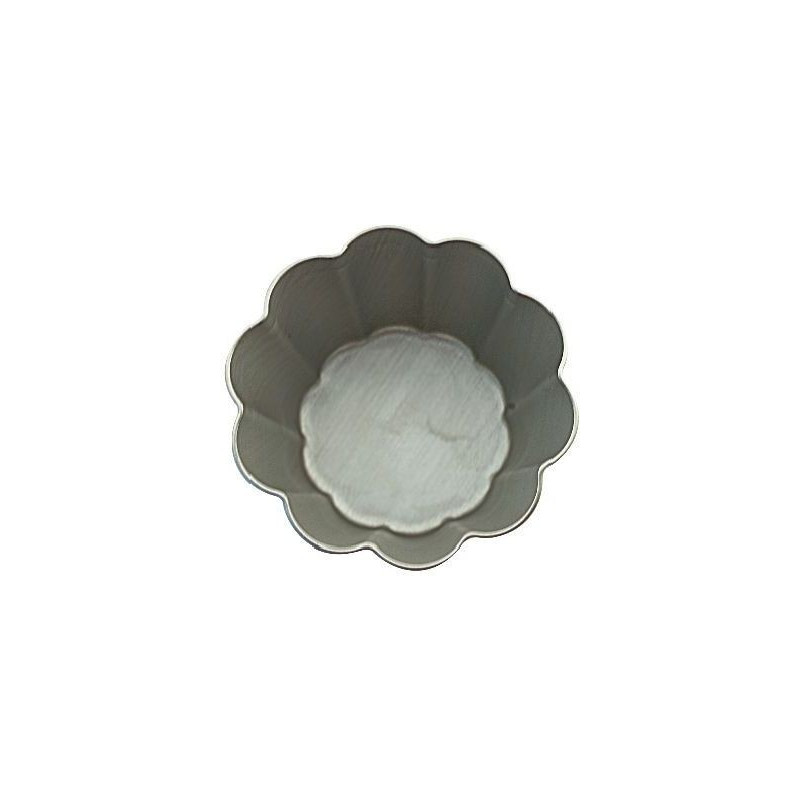 Set 5 molde muffin aluminio 0.6mm Sanneng 7.3x5.1x4.3cm