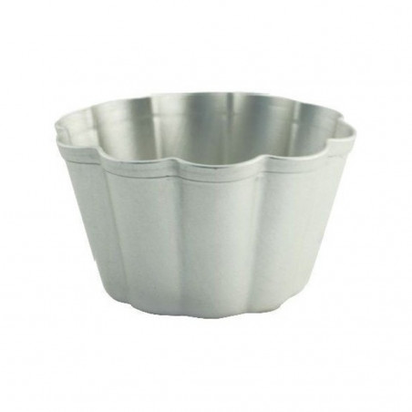 Set 5 molde muffin aluminio 0.6mm Sanneng 7.3x5.1x4.3cm