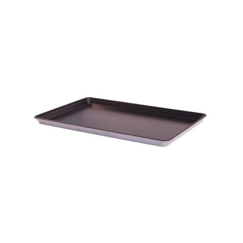 Bandeja horno acero aluminizado antiadherente 60x40x3cm