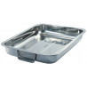 Asadera Inox Con Asa 37X28.5X6Cm Kmw