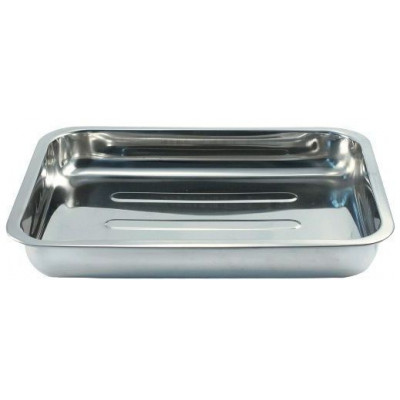 Asadera Inox Con Asa 37X28.5X6Cm Kmw