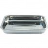 ASADERA RECT INOX 42X31X6.5CM C/ASAS ABA KMW