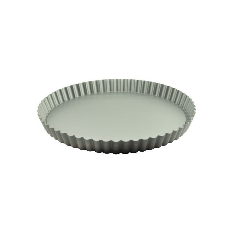 Molde Kuchen Acanalado Desmontable Alum 0.8Mm 28X26X2.6Cm Sanneng