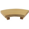 Bandeja Sushi Arco Madera Natural 30X14X5Cm