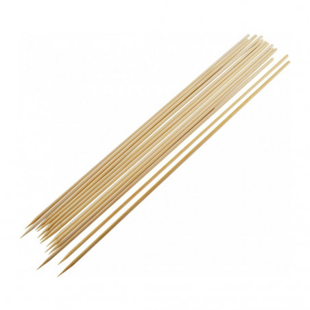 Palito Brocheta 20Cm Bambu 100Un