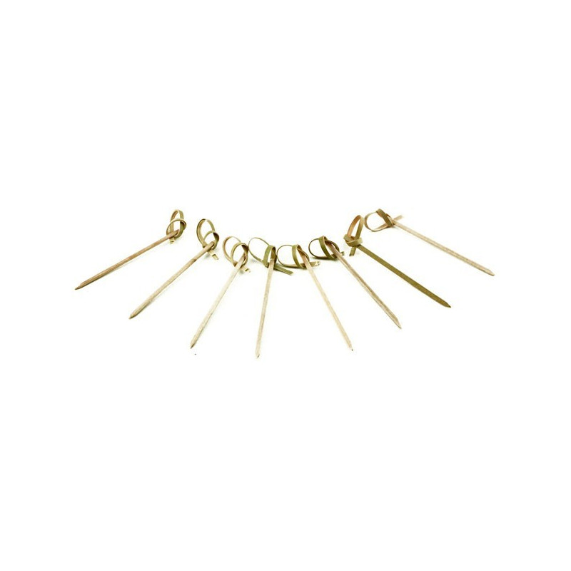 Pincho Bambu Coctel 7.5Cm 100 Unid