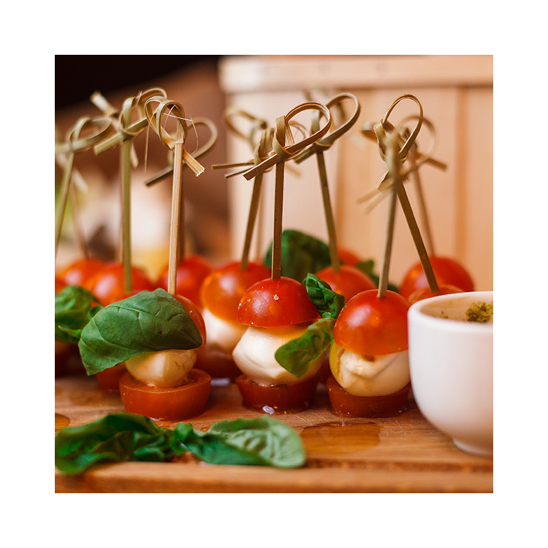 Pincho Bambu Coctel 7.5Cm 100 Unid