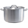 CACEROLA INOX 304 MEDIA Ø32X16CM 12LTS C/ASAS INOX 304 1.0MM F/DIFUSOR BIG CHEF