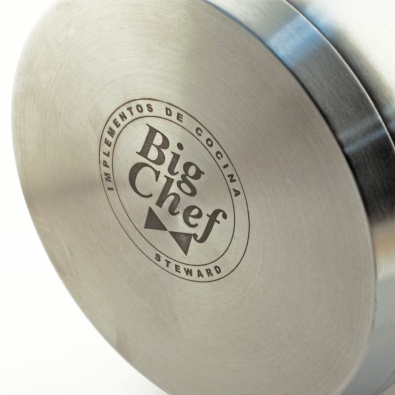 Cazo Alto Acero Inoxidable 2.4L Big Chef