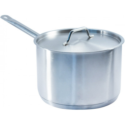 Cazo Bajo 5L Inox 0.8Mm 24X11Cm F/Difusor Big Chef