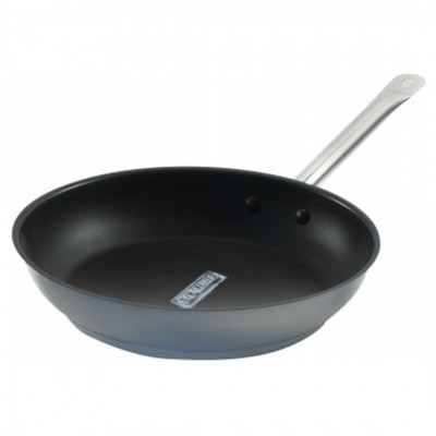 Sarten Acero Inoxidable Teflon Ø28x5cm con Fondo Difusor Big Chef