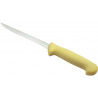 Cuchillo Fileteador 18Cm Amarillo Big Chef Maestro Inox