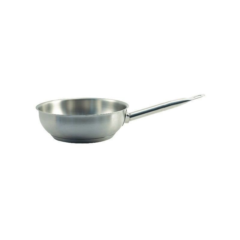 Sarten Ø20X6.5Cm Inox 0.8Mm Big Chef F/Difusor
