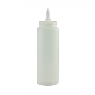 Botella Salsa 230Ml Plast Transp