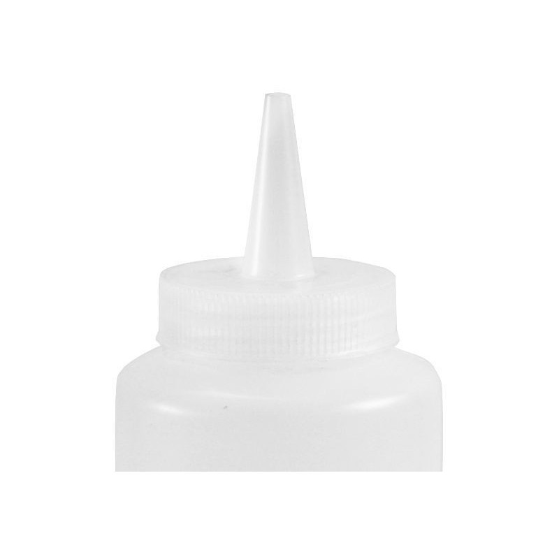 Botella Salsa 350ml Plástico Transparente