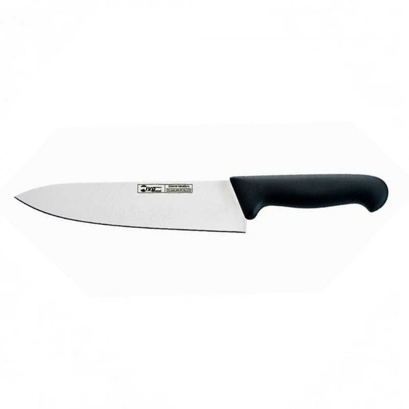 Cuchillo Medio Golpe 20cm Inox negro (PROFESSIONAL) NSF© IVO