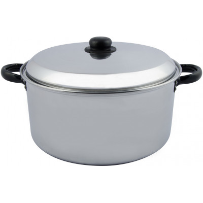 Cacerola Media 10L Alum 1.2Mm Ø30Cm C/Tapa