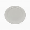 Set 6 Plato Bajo 23cm Melamina Blanco | Art