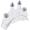 Alcuza Arc 150Ml/69Ml Vidrio Transp Set 4Pzs