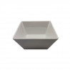 Set 3 bowl cuadrado blanco melamina ART 18cm