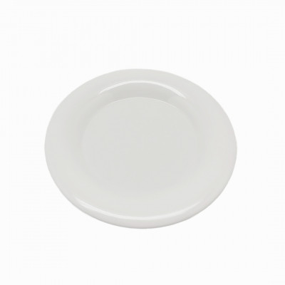 Set 6 plato blanco melamina ART 16.5cm