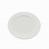 Set 6 plato blanco melamina ART 16.5cm