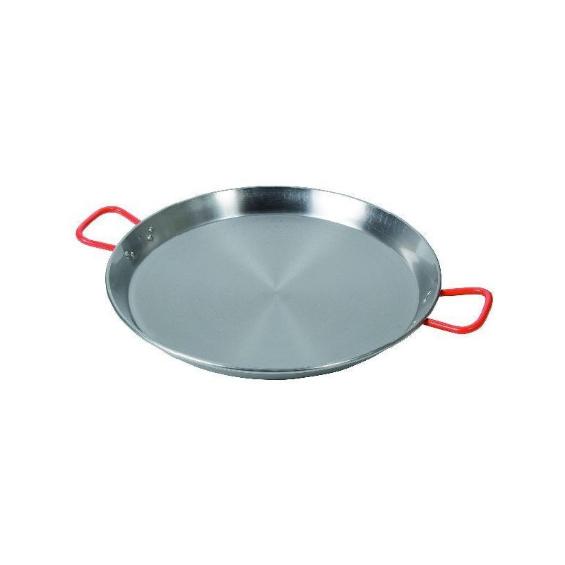 Paellera Vaello Acero Pulido 38Cm