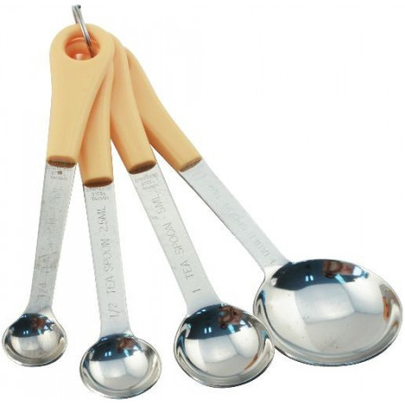 Cuchara Medidora Inox 1.2Ml/15Ml Sanneng 4Pzs