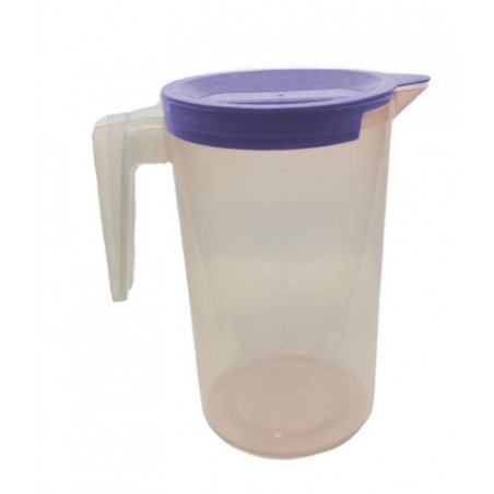 Jarro graduado plástico 2l con tapa