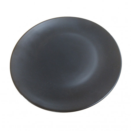 SET 3 PLATO FUSION ENTRADA RDO 20CM PORC NEGRO