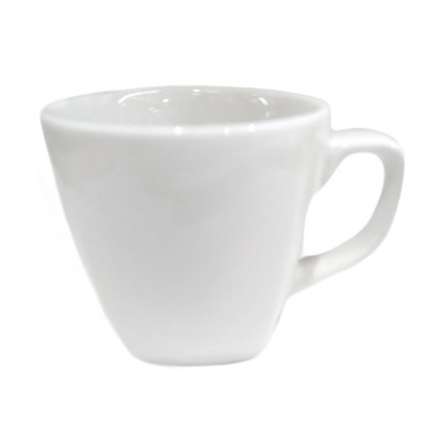 SET 6 TAZA CAFÉ PRISMA 100ML PORC BLANCO