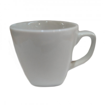 SET 6 TAZA TE PRISMA 240ML PORC BLANCO
