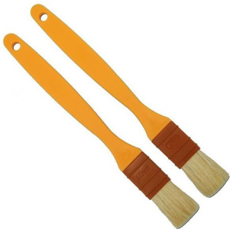 Brocha Lana Blanco 23X2Cm Plast Sanneng Set 2 Pzs