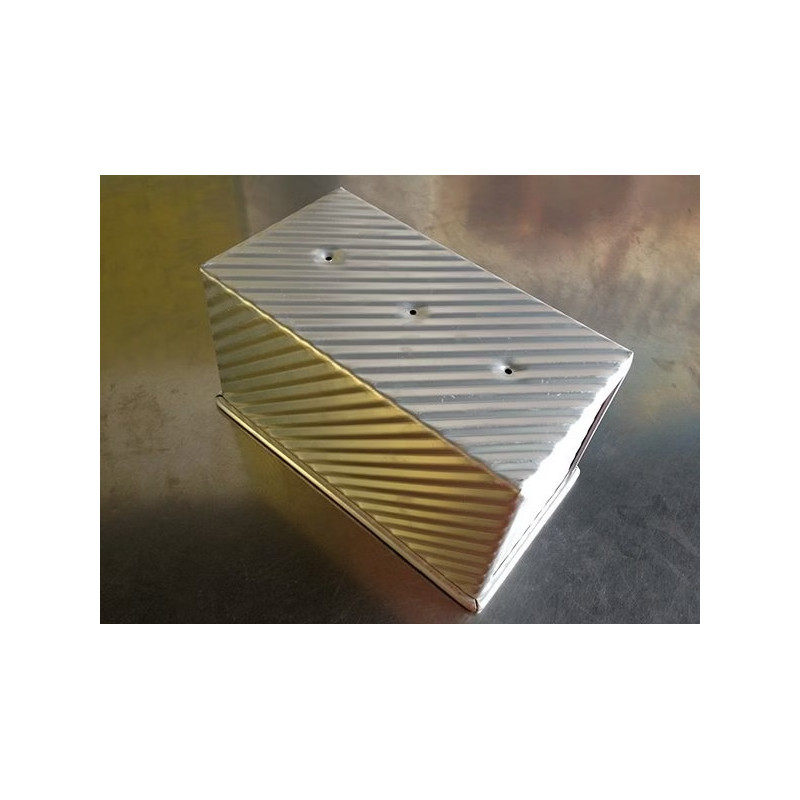 Molde Pan 450Gr Aluminio 1.0mm Sanneng 19x10x11cm