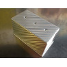 Molde Pan 450Gr Aluminio 1.0mm Sanneng 19x10x11cm