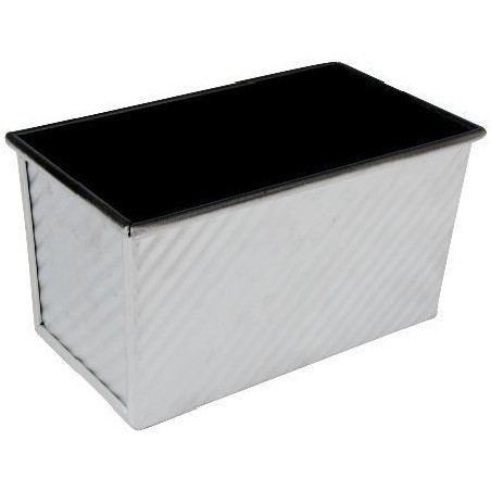 Molde Pan 450Gr Aluminio 1.0mm Sanneng 19x10x11cm