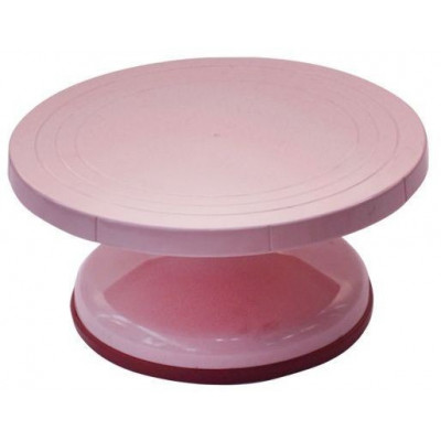 Portatorta Gira Plast Rosado Ø26X12Cm Sn4153