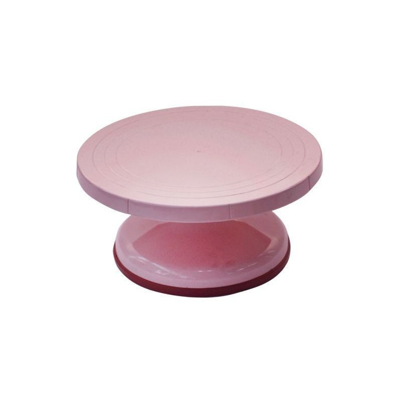 Portatorta Gira Plast Rosado Ø26X12Cm Sn4153
