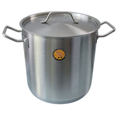 FONDO INOX 304 Ø24X24CM 10LTS C/ASAS INOX 304 0.8MM F/DIFUSOR BIG CHEF