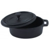 Olla Fierro Fundido Ø12.4Cm Negro Big Chef