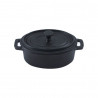 Olla Fierro Fundido Ø12.4Cm Negro Big Chef