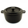 OLLA FIERRO FUNDIDO NEGRO Ø13CM NEGRO