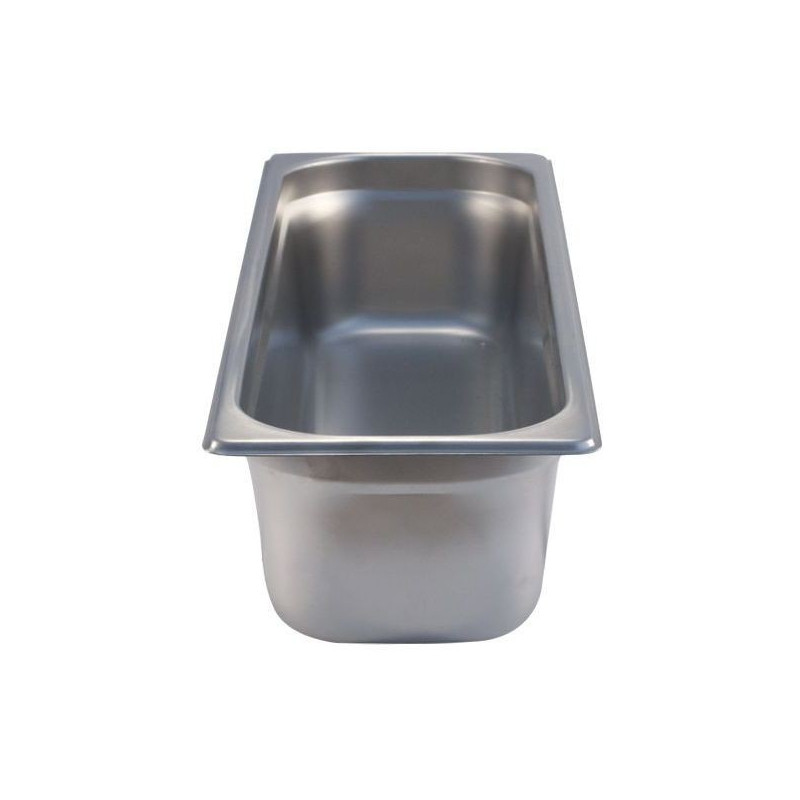 Depósito gastronorm 2/4 10cm acero inoxidable 0.6mm Big Chef