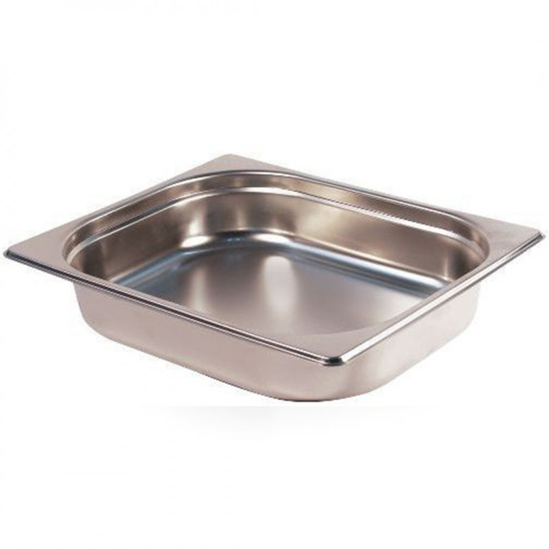Depósito gastronorm 1/2 6.5cm acero inoxidable 0.6mm Big Chef