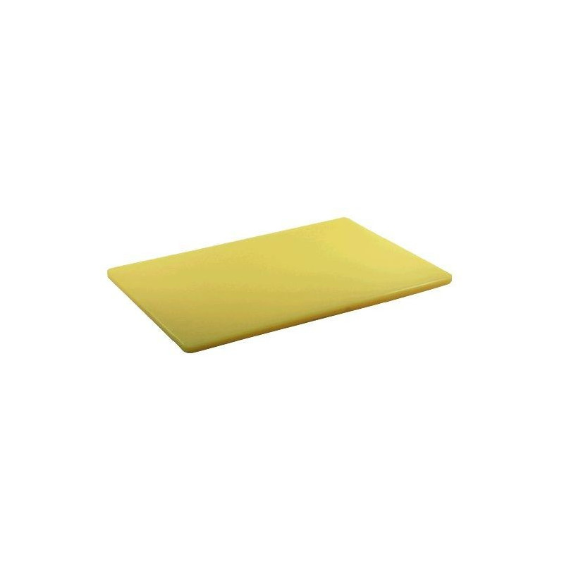TABLA PICAR PE AMARILLO 45X30X1.2CM BIG CHEF