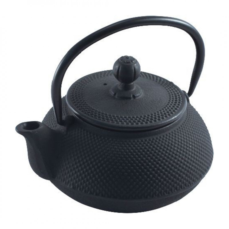 Tetera Fierro Fundido Negro Negra 0.6L Big Chef