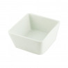 Salsera Cuadrada Castello | Set 4 Pocillos Porcelana de 8,5cm