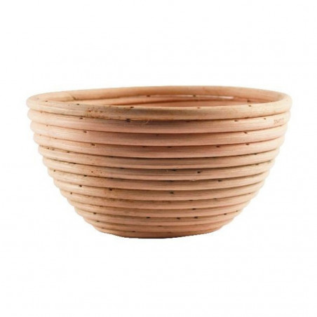 Banneton rattan redondo Ø18x9cm