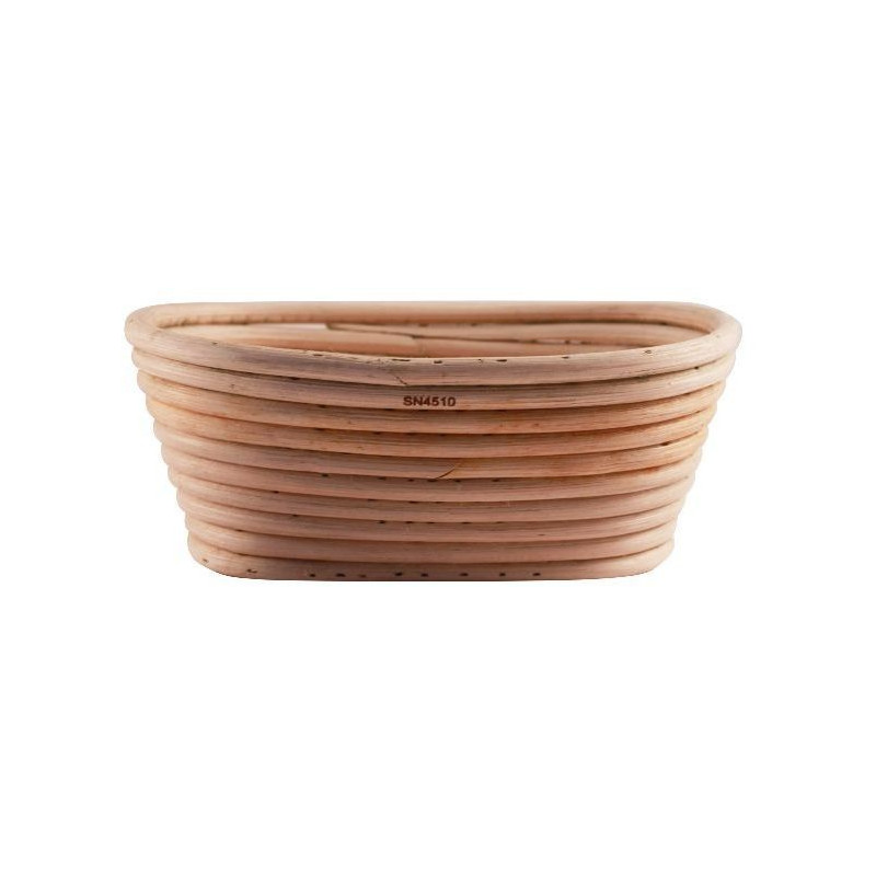Banneton de rattan ovalado 20x15x8cm